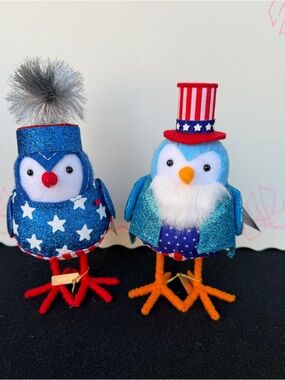 Target Featherly Friends Patriotic Birds Uncle Sam and Sparky